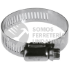 137703 ABRAZADERA SIN FIN DE ACERO INOXIDABLE DE 7/16" A 1-1/16" SURTEK