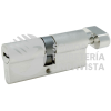LCM70QNS CILINDRO EUROPEO 70 MM FUNCION SENCILLA, NIQUEL SATINADO, LLAVE DE PUNTOS, EN CAJA LOCK