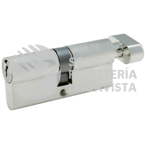 LCM70ENS CILINDRO EUROPEO 70 MM FUNCION SENCILA, NIQUEL SATINADO, LLAVE ESTANDAR, EN CAJA LOCK