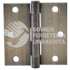 LBC25LA BISAGRA CUADRADA LATON ANTIGUO 2.5" X 2.5" LOCK