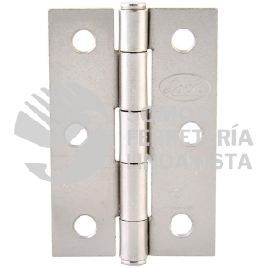 LBA15NI BISAGRA ALARGADA NIQUEL SATINADO 1.5" X 1.46" LOCK