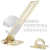 LPC314LBB PORTACANDADO 3-1/4" LATON BRILLANTE LOCK