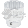 5558M DADO CUADRO DE 3/4", 12 PUNTAS, METRICO, 58 MM URREA