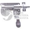 LPM130 PASADOR TIPO MOUSER PARA PUERTA, 13 CM LOCK