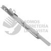 LP55 PICAPORTE SOLIDO, MECANISMO DE PALANCA, 55 CM LOCK