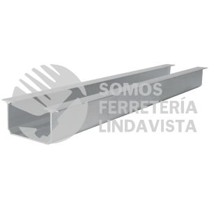 RIALT2 RIEL TIPO TT PARA CLOSET 2 M, DE ALUMINIO LOCK