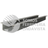 RILAT2 RIEL TIPO TT PARA CLOSET 1.8 M, DE LAMINA LOCK