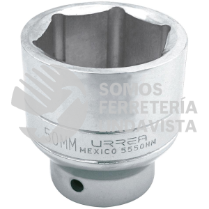 5550HM DADO CUADRO DE 3/4", 6 PUNTAS, METRICO, 50 MM URREA
