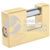 L22C80TLBB CANDADO DE ACERO PARA CORTINA 80 MM, LATON BRILLANTE, LLAVE TETRA LOCK