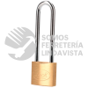 L20X30EB CANDADO DE LATON EXTRA LARGO 30 MM, LLAVE ESTANDAR LOCK