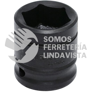 7424H DADO DE IMPACTO CUADRO DE 1/2", 6 PUNTAS, EN PULGADAS, 3/4" URREA