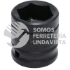 7436H DADO DE IMPACTO CUADRO DE 1/2", 6 PUNTAS, EN PULGADAS, 1-1/8" URREA