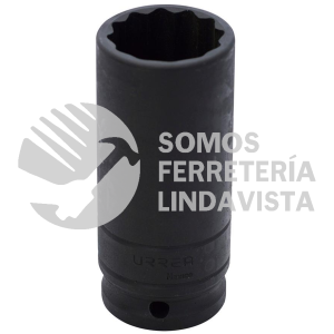 7338 DADO DE IMPACTO LARGO CUADRO DE 1/2", 12 PUNTAS, EN PULGADAS, 1-3/16" URREA