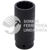 7342 DADO DE IMPACTO LARGO CUADRO DE 1/2", 12 PUNTAS, EN PULGADAS, 1-5/16" URREA
