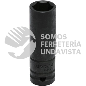 7324HD DADO DE IMPACTO LARGO PARED DELGADA CUADRO DE 1/2", 6 PUNTAS, EN PULGADAS, 3/4" URREA