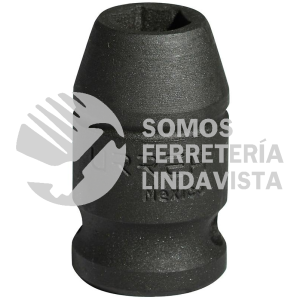 7409M DADO DE IMPACTO CUADRO DE 1/2", 6 PUNTAS, METRICO, 9 MM URREA