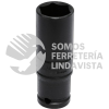 7321MD DADO DE IMPACTO LARGO PARED DELGADA CUADRO DE 1/2", 6 PUNTAS, METRICO, 21 MM URREA