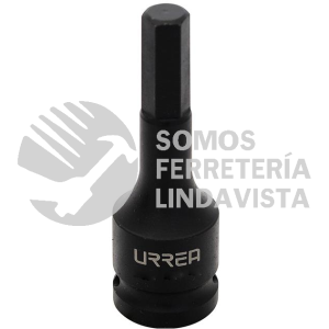7441-17M DADO DE IMPACTO CON PUNTA HEXAGONAL CUADRO DE 1/2", METRICO, 17 MM URREA