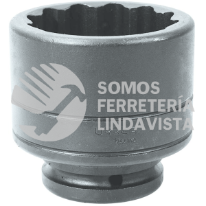 7538T DADO DE IMPACTO CUADRO DE 3/4", 12 PUNTAS, EN PULGADAS, 2-3/8" URREA