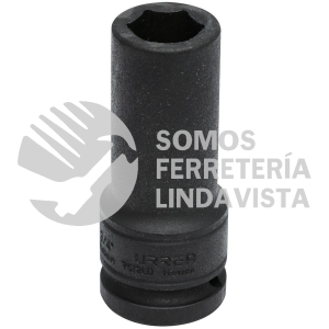 7512LD DADO DE IMPACTO LARGO PARED DELGADA CUADRO DE 3/4", 6 PUNTAS, EN PULGADAS, 3/4" URREA