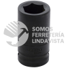 7523ML DADO DE IMPACTO LARGO CUADRO DE 3/4", 6 PUNTAS, METRICO, 23 MM URREA