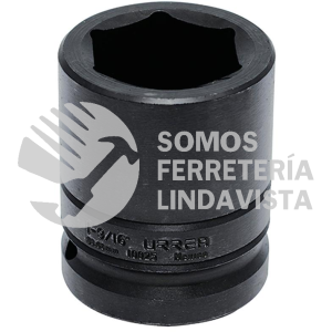 10025 DADO DE IMPACTO CUADRO DE 1", 6 PUNTAS, EN PULGADAS, 1-9/16" URREA