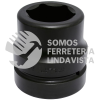 25044 DADO DE IMPACTO CUADRO DE 1-1/2", 6 PUNTAS, EN PULGADAS, 2-3/4" URREA