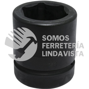 25056 DADO DE IMPACTO CUADRO DE 1-1/2", 6 PUNTAS, EN PULGADAS, 3-1/2" URREA