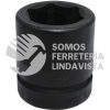 25060 DADO DE IMPACTO CUADRO DE 1-1/2", 6 PUNTAS, EN PULGADAS, 3-3/4" URREA