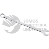 1219ML LLAVE COMBINADA EXTRA LARGA PULIDO ESPEJO METRICA, 12 PUNTAS, 19 MM URREA