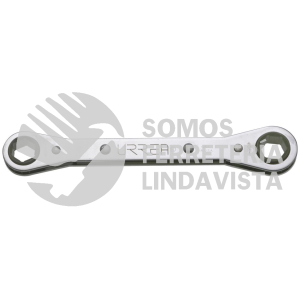 1192MA LLAVE DE ESTRIAS PULIDO ESPEJO PLANA DE MATRACA METRICA, 12 PUNTAS, 10 X 11 MM URREA