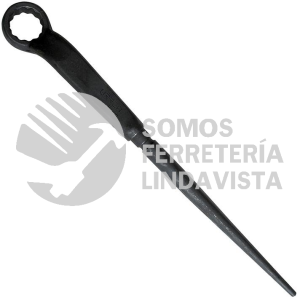 2618HL LLAVE ACODADA DE ALTA PALANCA FOSFATIZADA CON COLA EN PULGADAS, 12 PUNTAS, 1-1/8" URREA