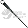 2624HL LLAVE ACODADA DE ALTA PALANCA FOSFATIZADA CON COLA EN PULGADAS, 12 PUNTAS, 1-1/2" URREA