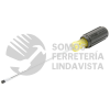 9435 DESTORNILLADOR CON MANGO CUSHION GRIP, PUNTA CABINET BARRA REDONDA 3/16" X 8" URREA
