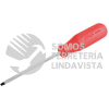 9606R DESTORNILLADOR CON MANGO ROJO, PUNTA PLANA BARRA REDONDA 5/16" X 6" URREA