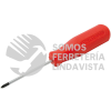 9684R DESTORNILLADOR CON MANGO ROJO, PUNTA PHILLIPS BARRA REDONDA #2 X 4" URREA
