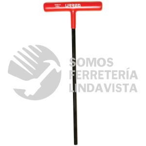46412LGP LLAVE HEXAGONAL LARGA TIPO "T" ERGONOMICA EN PULGADAS, 3/16" URREA