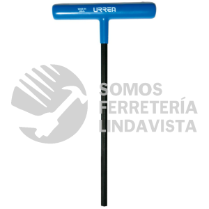 46521LGP LLAVE HEXAGONAL LARGA TIPO "T" ERGONOMICA METRICA, 9 MM URREA