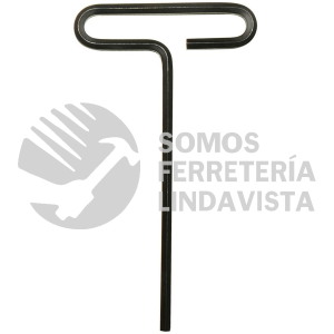 46514 LLAVE HEXAGONAL CORTA TIPO "T", METRICA, 4 MM URREA