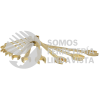 UH1200G JUEGO DE 10 LLAVES COMBINADAS DE BRONCE-ALUMINIO ANTICHISPA EN PULGADAS, 12 PUNTAS URREA