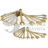 UH1200QM JUEGO DE 26 LLAVES COMBINADAS DE BRONCE-ALUMINIO ANTICHISPA METRICAS, 12 PUNTAS UH1206M-UH1230M, UH1232M URREA