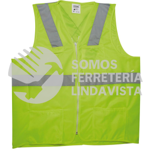 USCH61 CHALECO DE SEGURIDAD DE ALTA VISIBILIDAD VERDE M URREA
