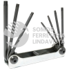 4979TX JUEGO DE 7 LLAVES TORX TIPO NAVAJA URREA