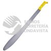 130494 MACHETE LAMINADO CON MANGO AMARILLO ACAPULQUEÑO 22" SURTEK