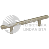 LJM156H JALADERA BARRA HUECA 156 MM, ACERO INOXIDABLE LOCK
