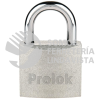 P22S38B CANDADO DE ACERO CORTO 38 MM, LLAVE ESTANDAR PROLOK
