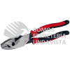 259GHLX PINZA CON MANGO BIMATERIAL DE 9-3/8" CORTE LATERAL CON PONCHA CABLE ALTA PALANCA URREA