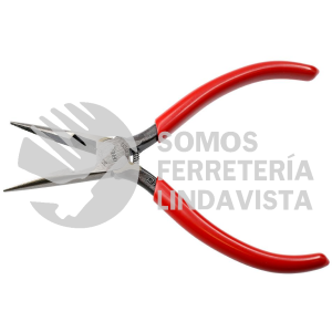 226GR PINZA CON MANGO RUBBER GRIP DE 6-5/8" PUNTA LARGA CORTE LATERAL CON RESORTE URREA