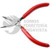 282GR PINZA CON MANGO RUBBER GRIP DE 4-3/4" PUNTA LARGA SIN CORTE CON RESORTE URREA