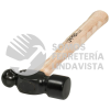 1324E MARTILLO DE BOLA BLACK CON MANGO DE MADERA ESTRIADO DE 16", 24 OZ URREA